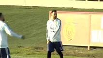 Messi protagoniza el segundo entrenamiento de la selección argentina en Mallorca