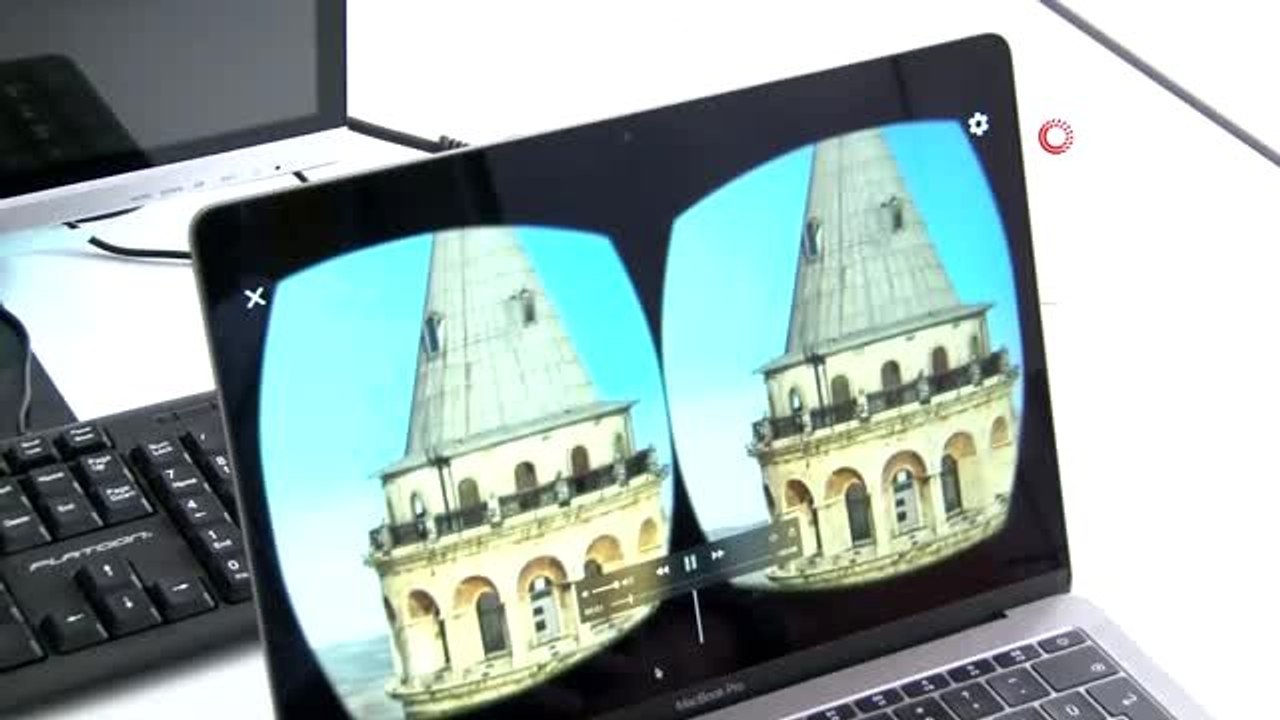 Genç mühendislerin tasarladığı sanal gerçeklik...