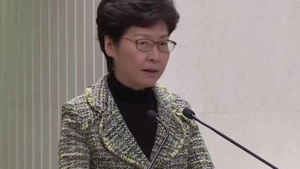 캐리 람, "시위대 이기적...선거는 예정대로" / YTN