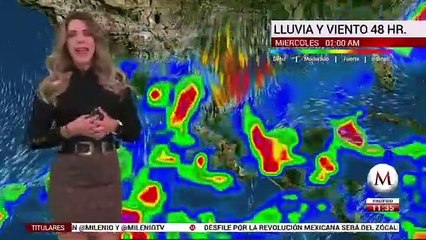 El clima para hoy 12 de noviembre, con Marilu Kaufman