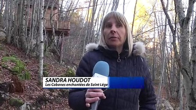 D!CI TV : deux cabanes tout confort vous attendent dans les bois de St Léger