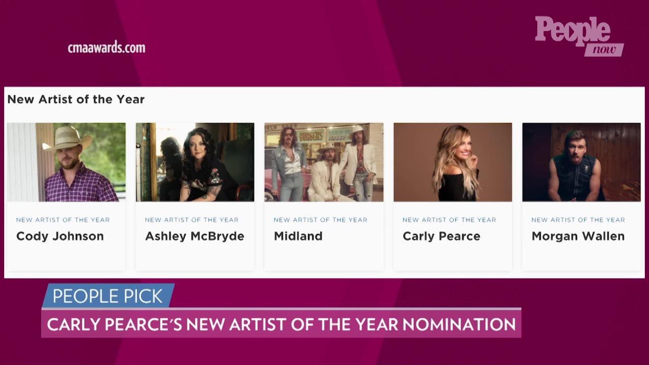 Carly Pearce Says New Artist of the Year CMA Awards Nom Gives Her 'More Confidence'
