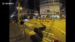 Tensions flare as protestors and police clash at Hong Kong's Mongkok police station