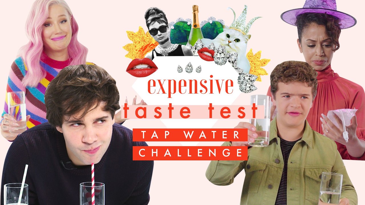 Literally Just Celebrities Taste Testing Water...