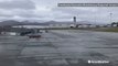 Airport gets their first dusting of snow