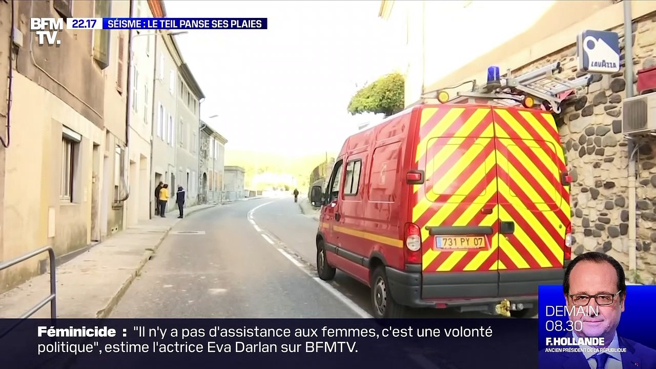 Séisme: le Teil panse ses plaies - 12/11