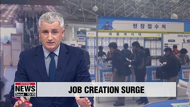 S. Korea adds 419,000 new jobs y/y in Oct., employment rate hits highest level in 30 years