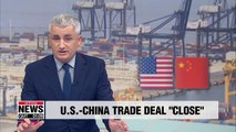 Trump renews tariff threat against China and hints of imminent trade deal with China