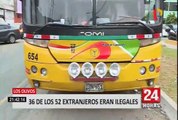 Lima Norte: intervienen bus con 36 extranjeros que ingresaron de manera ilegal al país