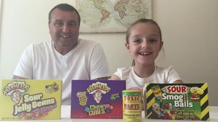 SOUR SWEET TASTING CHALLENGE WITH DAD ALL GOOD FUN