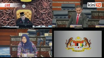 LIVE: Sidang Dewan Rakyat, 13 November  2019 (Sesi Pagi) (3)