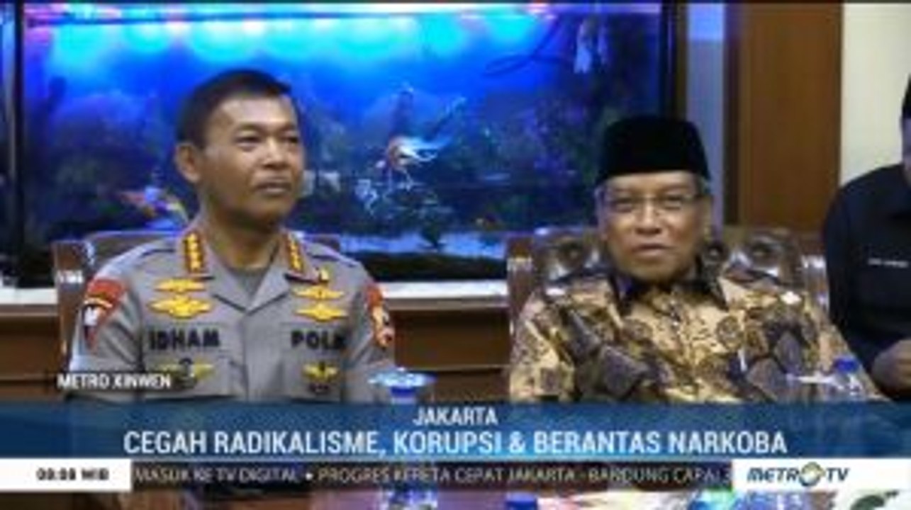 Kapolri Bertemu Pengurus PBNU