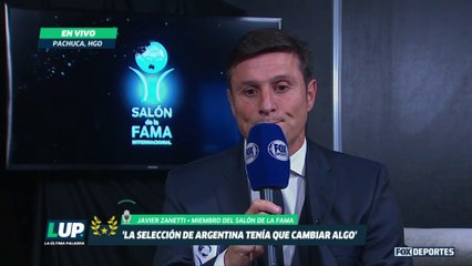 LUP: Zanetti habló sobre la 'Albiceleste' y Lionel Messi