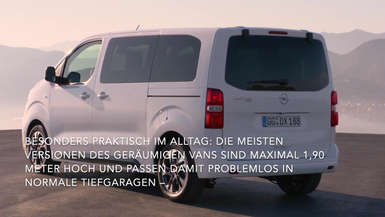 Großraum-Van in Bestform - Der neue Opel Zafira Life