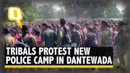 Download Video: Dantewada: Tribals Protest New Police Camp in Maoist Stronghold