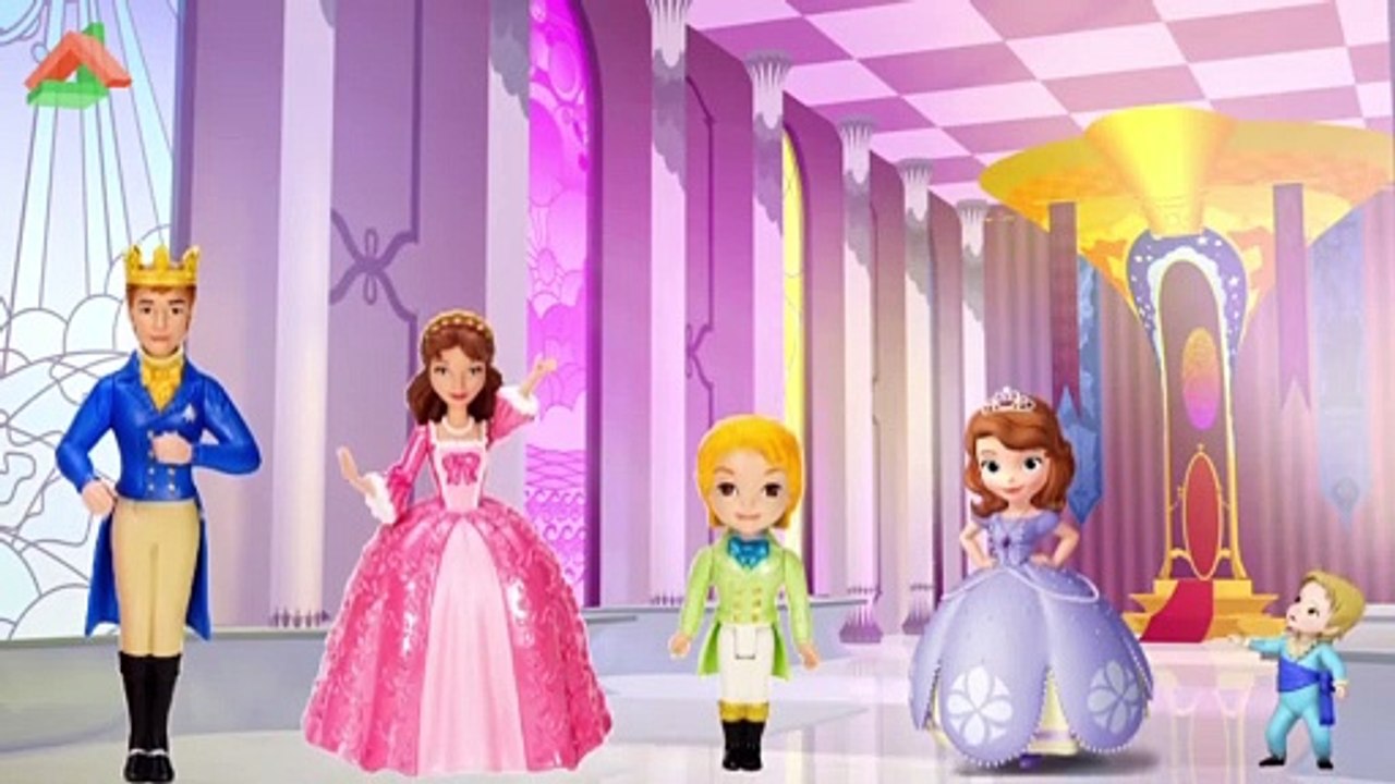 Sofia the First Dancing Finger Family NURSERY RHYMES ||Very Funny Cartoons for kids