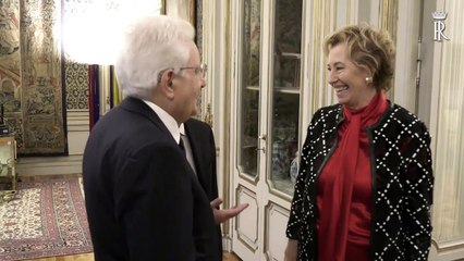Mattarella incontra presidente Osservatorio Giovani Editori (12.11.19)