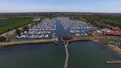 Chichester Harbour from the air