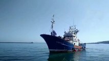 El barco de ayuda humanitaria Aita Mari viaja hacia la zona de Malta