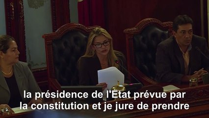 Bolivie : la sénatrice Jeanine Añez se proclame présidente par intérim