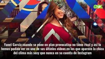 Yanet García se sube la camiseta y se graba en vídeo así: “¡Ni Kim Kardashian!”