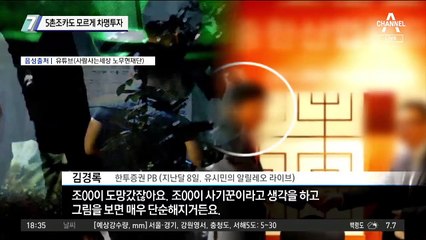 정경심, 5촌조카도 모르게 차명투자