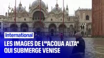 Venise submergée par une importante 