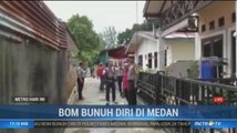 Polisi Geledah Rumah Terduga Pelaku Bom Bunuh Diri Polrestabes Medan