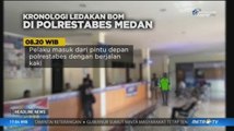 Ini Kronologi Ledakan Bom Bunuh Diri di Mapolrestabes Medan