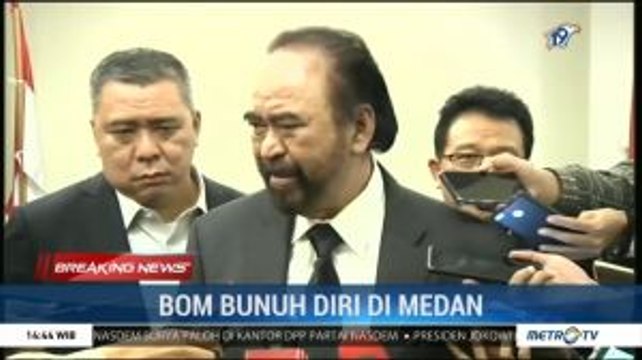 Surya Paloh Ajak Masyarakat Bersatu Cegah Tindakan Terorisme