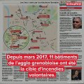 Grenoble : ces incendies revendiqués par les anarchistes