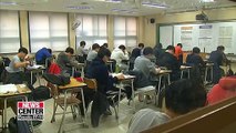 Flights, stock market, working hours to be delayed as 550,000 take annual college entrance test in Korea