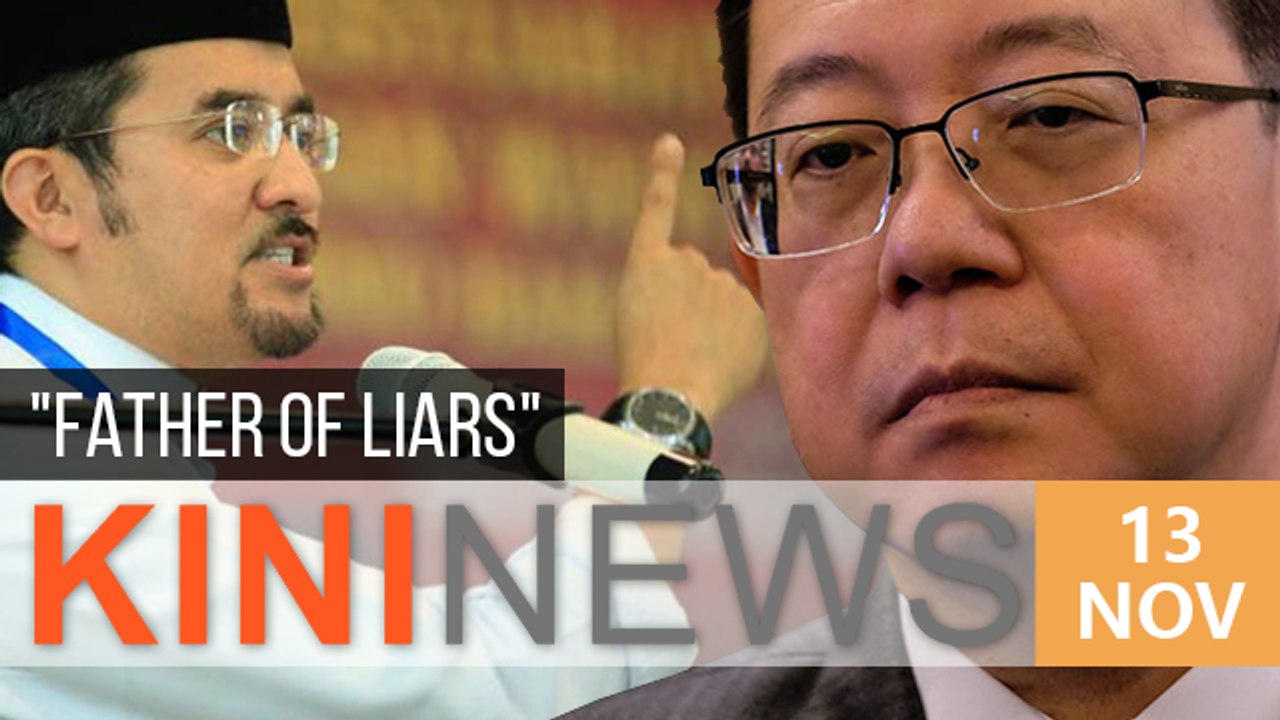 Asyraf slams DAP’s push for equality, calls Lim 'father of liars' | Kini News - 13 Nov