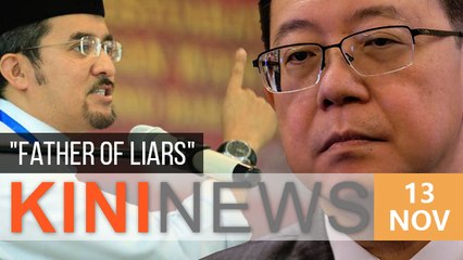 Asyraf slams DAP’s push for equality, calls Lim 'father of liars' | Kini News - 13 Nov