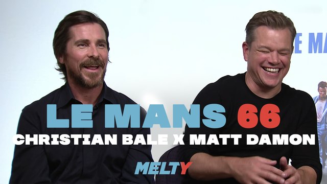 Christian Bale et Matt Damon (Le Mans 66) - Ferrari sera toujours le Dieu de la course auto
