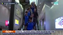 İzlanda Milli Takımı İstanbul'da