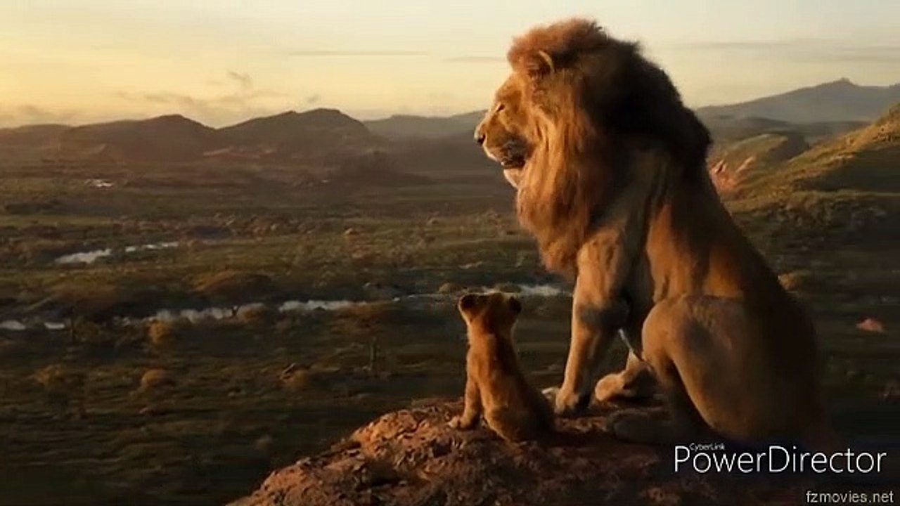 Lion King: Mufasa and Simba talk in morning
