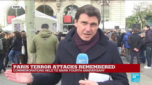 Paris marks fourth anniversary of terror attacks