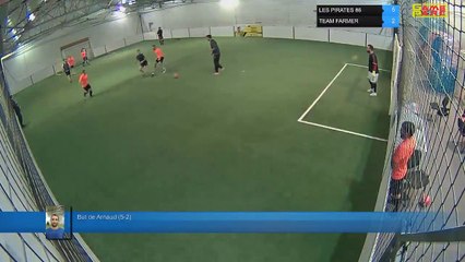 But de Arnaud (5-2) - LES PIRATES 86 Vs TEAM FARMER - 12/11/19 21:00 - LIGUE 2 - Poitiers Game Parc