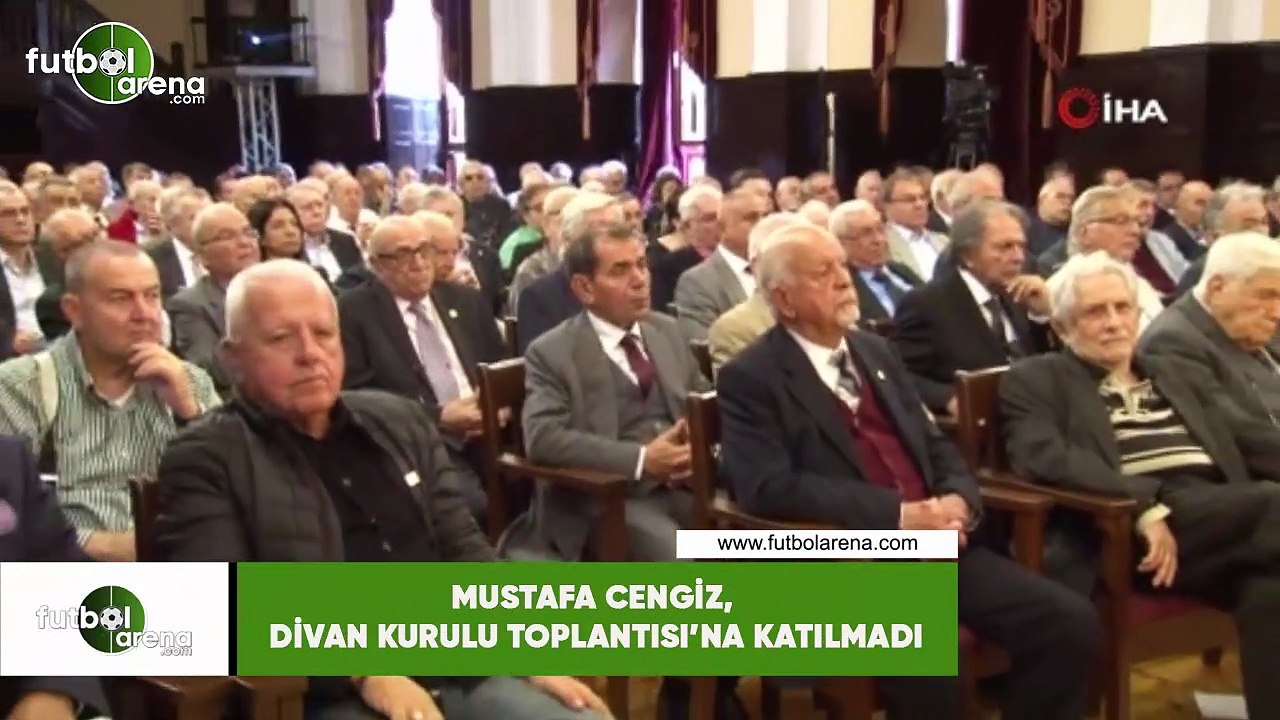 Mustafa Cengiz, Divan Kurulu Toplantısı'na katılmadı