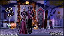 Vlog - #20: Festa de Halloween (Família Dias O. Nakamura W.) - The Sims 2