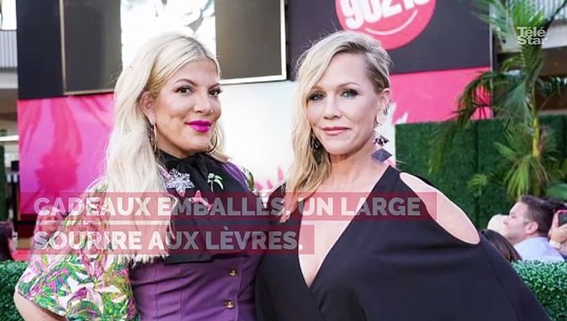 Beverly Hills : Tori Spelling, nostalgique, partage un cliché culte de la série