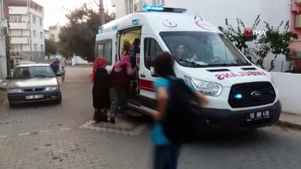 Korkutan yangın mahalleyi duman altında bıraktı