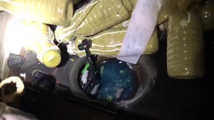 Yakıt deposunda uyuşturucu sevkiyatı - AKSARAY