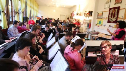 Répétition de l'orchestre Tétras-lyre