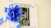 Plaque unveiled at Blackpool police station in honour of war hero
