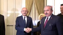 TBMM Başkanı Mustafa Şentop, CHP Genel Başkanı Kemal Kılıçdaroğlu'nu ziyaret etti