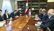 Lübnan Cumhurbaşkanı Avn, Fransız heyeti kabul etti - BEYRUT