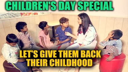 On Children's Day, we spend time with kids who deserve a childhood too | Oneindia News