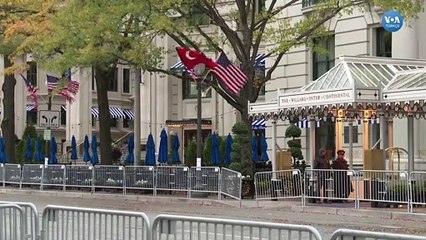 Erdoğan'ın Kalacağı Otel Önünde Yoğun Güvenlik Önlemleri